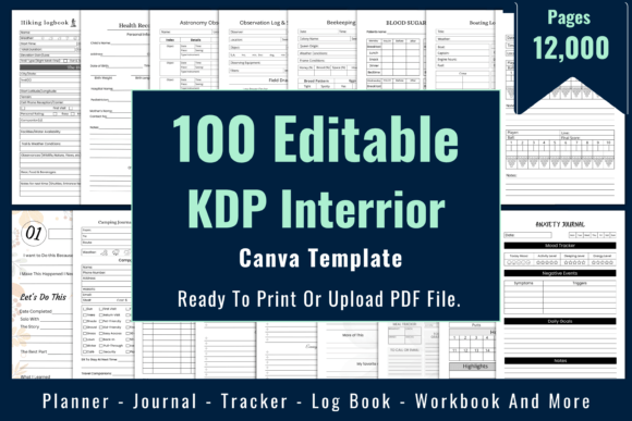 100 Editable KDP Interior Template: A Game-Changer for Authors and Publishers