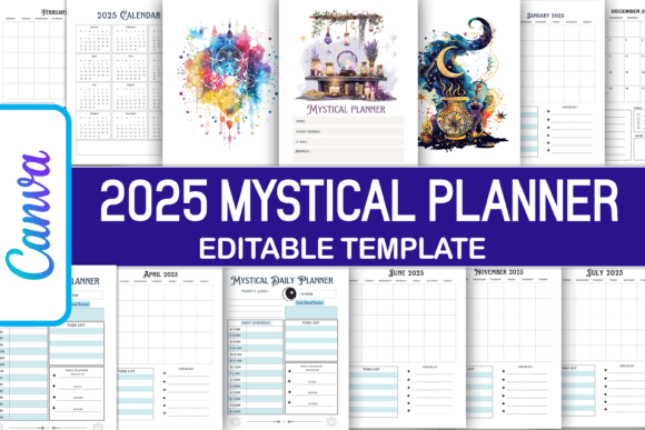 2025 Mystical Daily Planner: A Creative Tool for Organizing Your Life