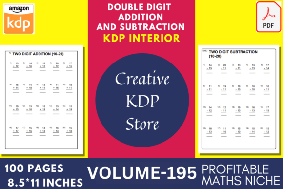 Addition and Subtraction Volume-195: A Practical Resource for Math Practice