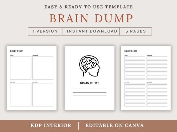 Brain Dump KDP Interiors
