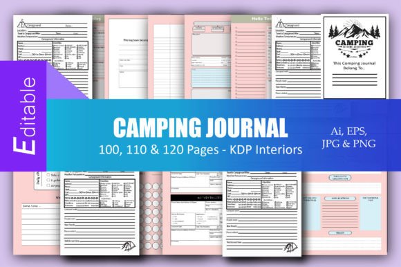 Camping Journal for KDP Interiors
