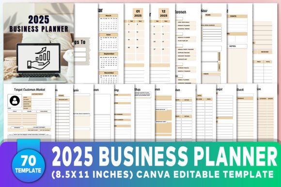 Editable 2025 Business Planner