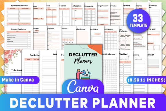 Editable Declutter Planner