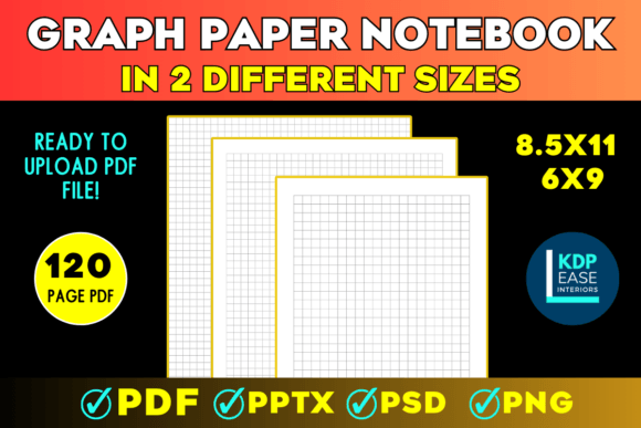 Graph Paper Notebook KDP Interiors: A Comprehensive Guide to Customizable Design Files