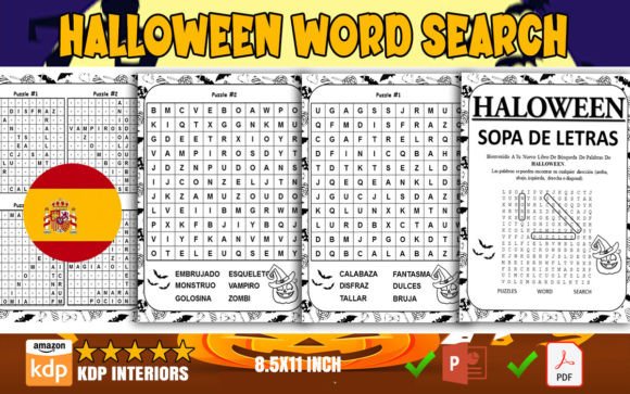 Halloween Word Search – Spanish Edition: A Strategic Tool for Learning, Engagement, and Business Growth