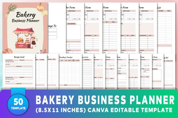 Maximize Your Bakery Business with the Editable Bakery Business Planner