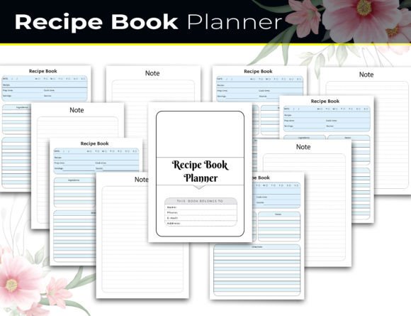 Recipe Book Planner KDP Interior’s